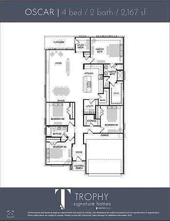 4 bed, 2167 sqft, $2,250 — Photo 2