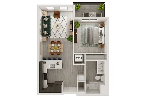 Floor plan Oak