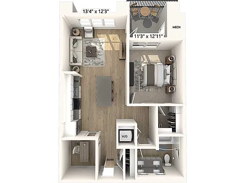 Floor plan A11