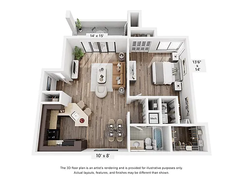 Floor plan Model A2