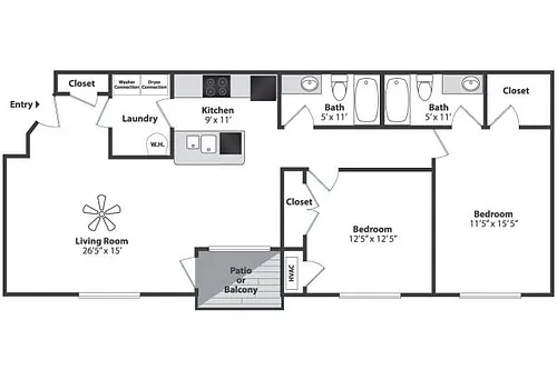 Floor plan Maple