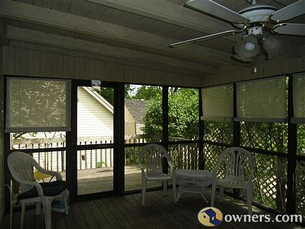Another view of screened room