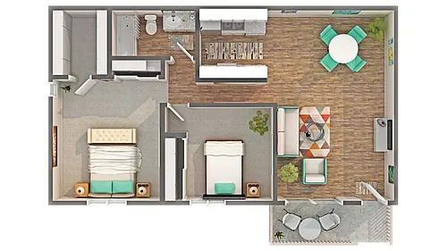 Floor plan Cambridge