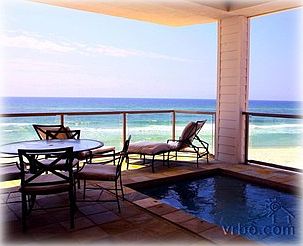 2nd floor hot tub pool area