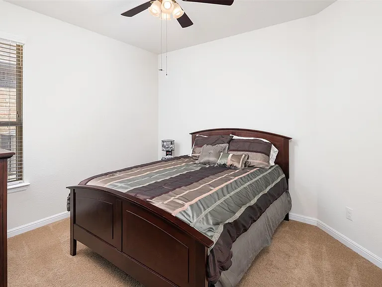 The pictures were taken while the home was occupied. None of the furniture is included with the home.