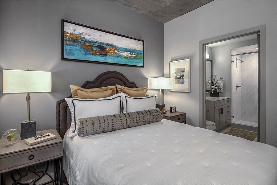 Spacious bedrooms