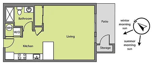 Floor plan 111 Chile Line - Ground Floor