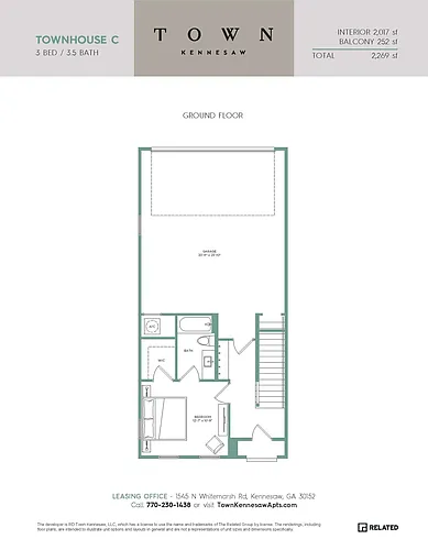 Floor plan TC-C
