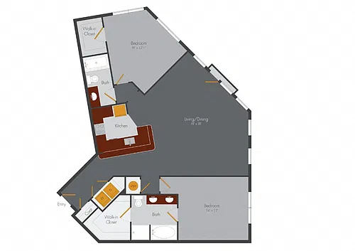 Floor plan B6