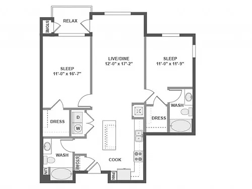 Floor plan C3d