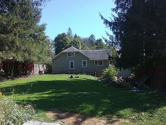 1/2 of the back yard