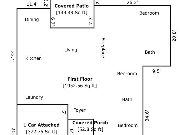 3rd image of 2845 Westside Dr