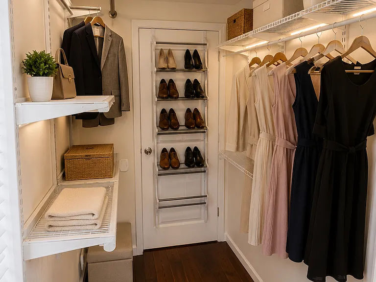 master walk-in closet