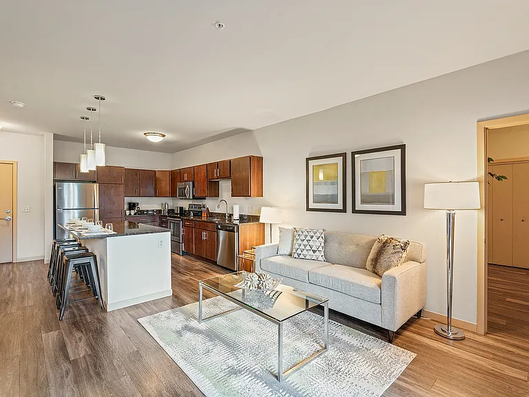 Elan Apartments Living Room