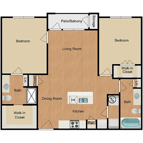 Floor plan B1
