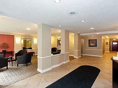 Elegant entrance with concierge