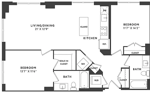 Floor plan B8
