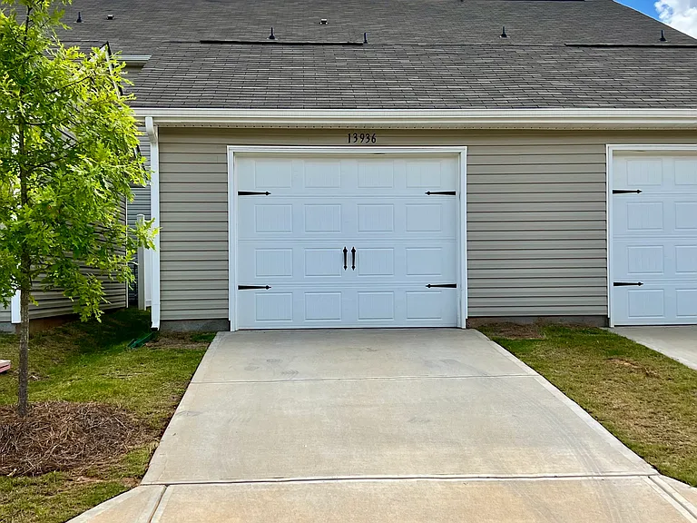 Covered garage