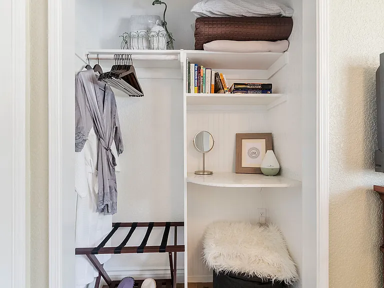Guest Room #2 closet space