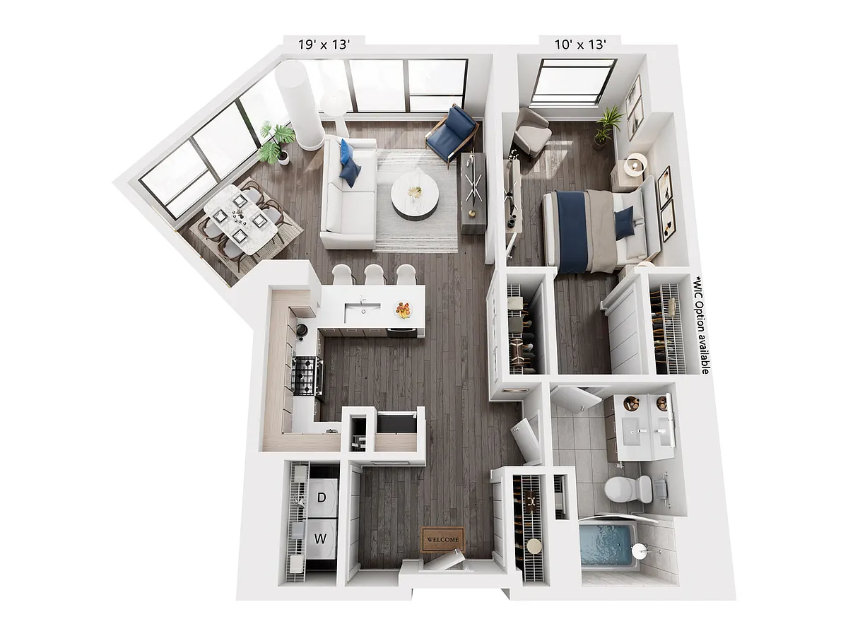 Floor plan A02