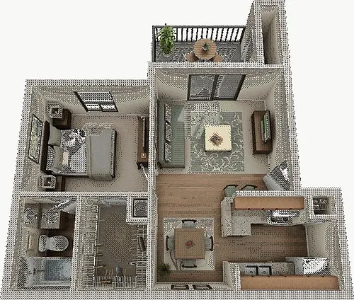 Floor plan A1