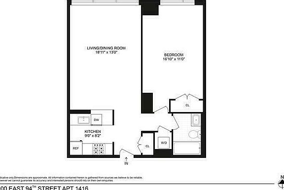 2nd image of 200 E 94th St APT 1416