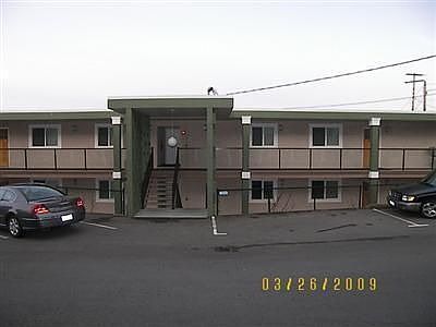 Exterior view showing parking space for #103