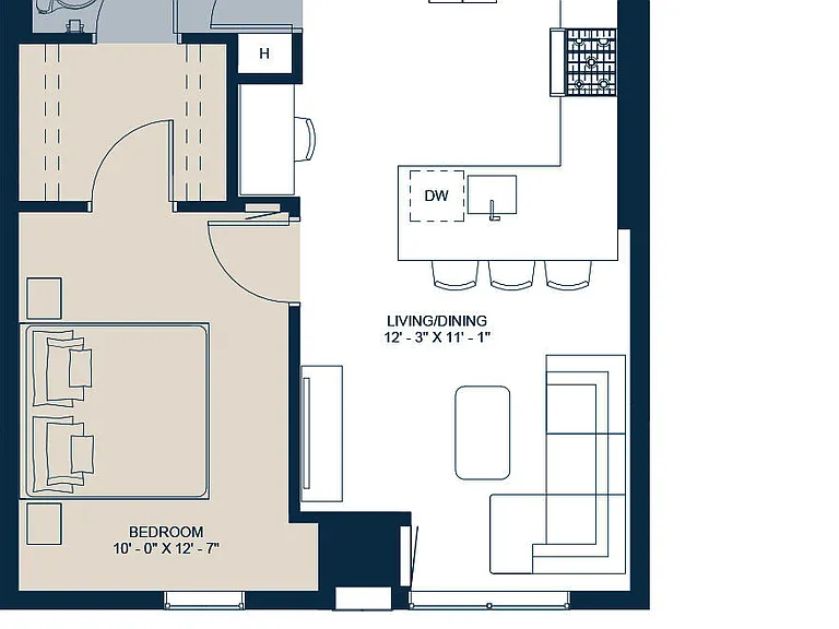 Flats - A4 Floorplan