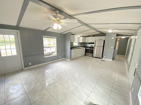 Front room and kitchen