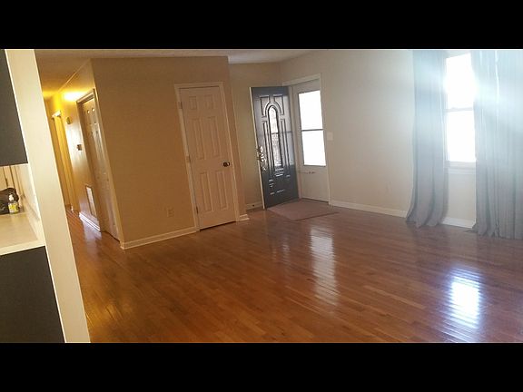 Front door and living area