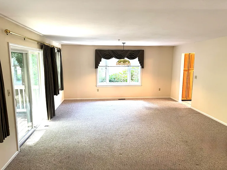 Open Concept Living Room & Dining Room