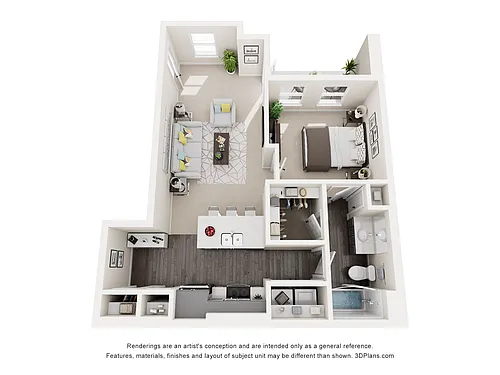 Floor plan A1A