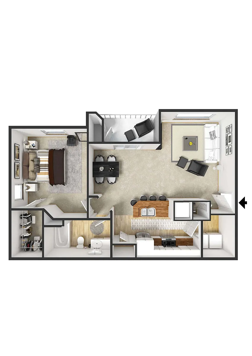 Floor plan Alcove