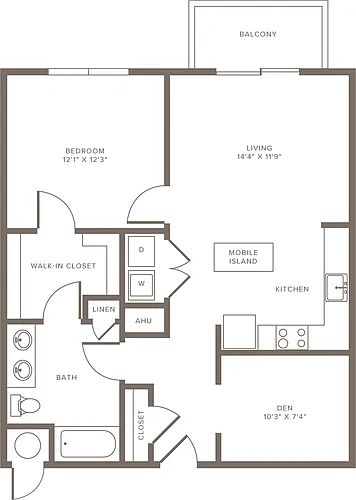 Floor plan A1D