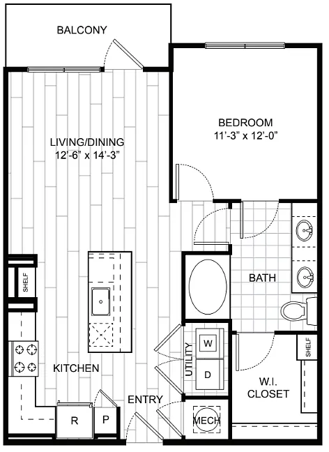 Floor plan A7