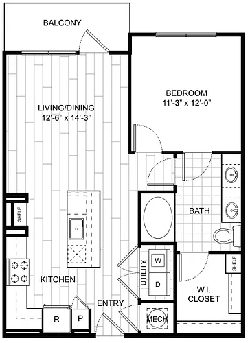 Floor plan A7