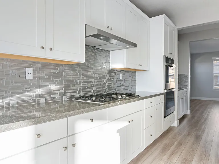 Kitchen and walk-through to dining room