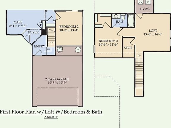 Second Floor Options