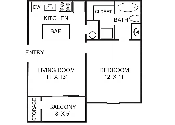 Floor plan A1