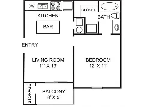 Floor plan A1