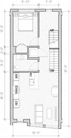 Floor plan Hickory-Spruce at Boulder Commons