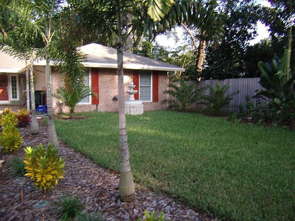 Large front yard