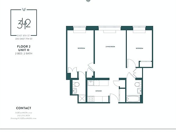 2nd image of 342 E 8th St APT 3H