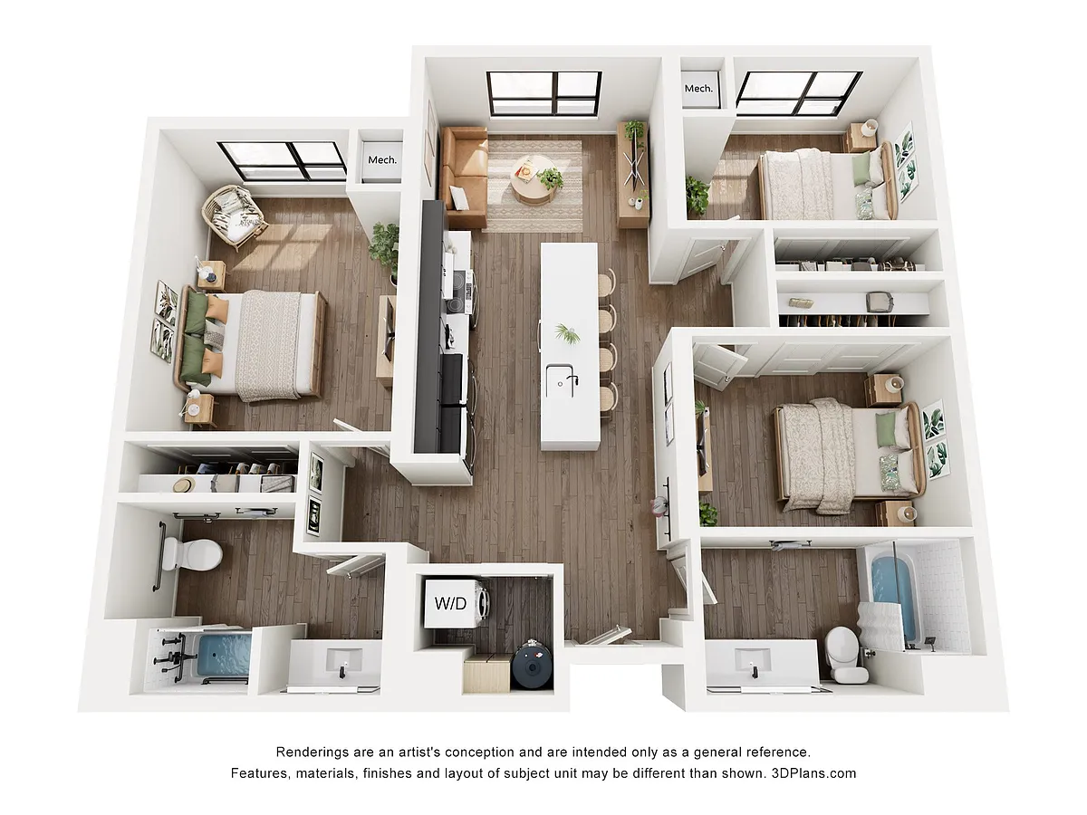 Floor plan 3A1