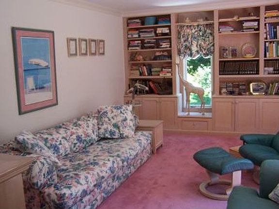 Living room with plenty of natural light