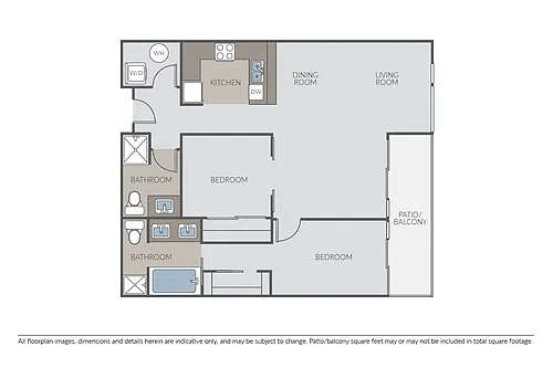Floor plan Plan 2C