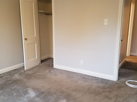 Bedroom with closet