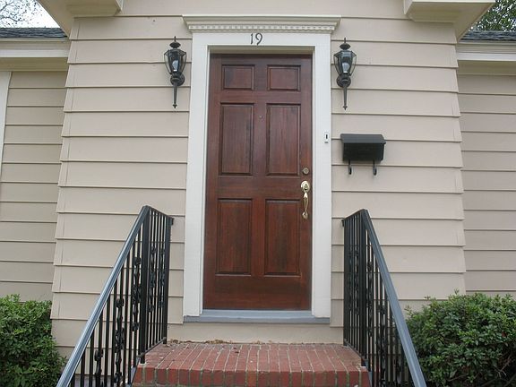     Stained Pine Door