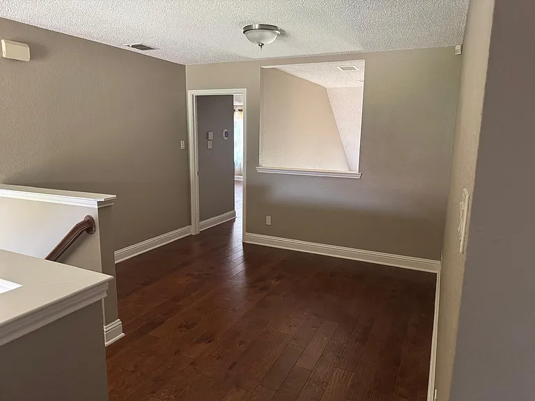 Upstairs living area