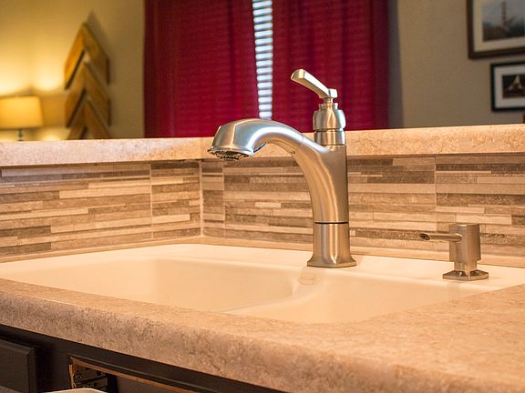 Sink & hidden storage